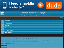 Tablet Screenshot of extrusionstuff.com